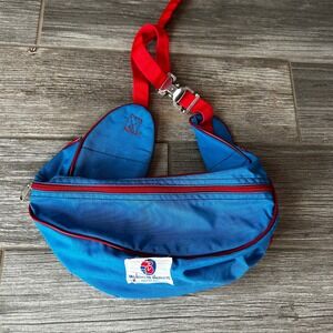 Vintage Ski‎ Athalon Products Blue Red Fanny Pack Waist Bag Vintage Denver USA